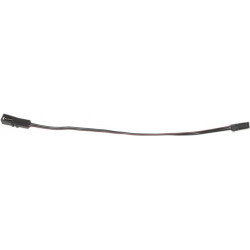 Adapteur cable Emotion noir pour 12 V 200mm L&S