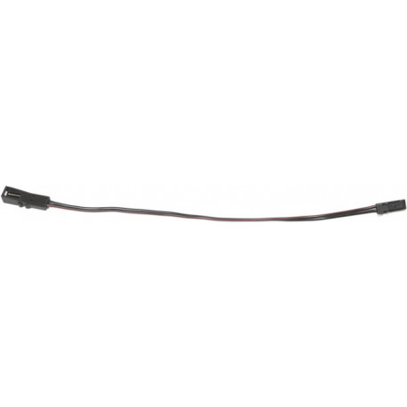 Adapteur cable Emotion noir pour 12 V 200mm L&S
