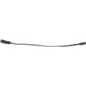 Adapteur cable Emotion noir pour 12 V 200mm L&S