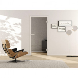 Porte vitréeCLEAR H1972 mmxB959mm gauche/droite clair Studio/Office PROMAT