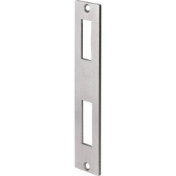 Plaque de frappe.147NIPS VA B.36xL.172mm carré DIN G/D fl.AMF