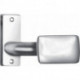 Poignée porte 485 LM F1/naturf.gekr.ktg.fest B.65mm H.44mm AMF
