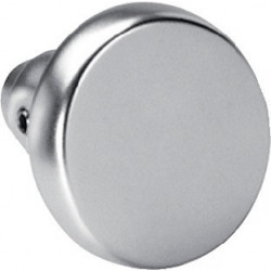 Bouton de porte 477L métal clair F1 / couleur naturelle droite autour de 50 mm AMF