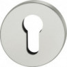 Paire rosace porte 12 1735 Alu.0105 -7mm BB rd.FSB