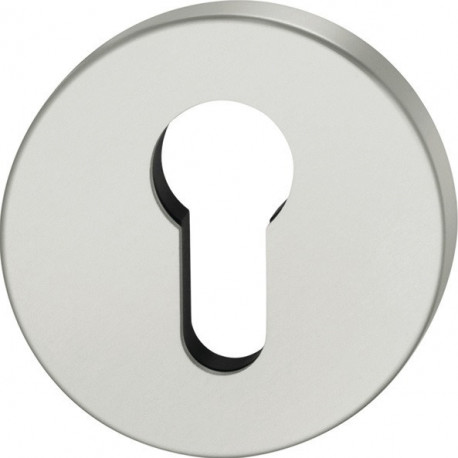 Paire rosace porte 12 1735 Alu.0105 -7mm PZ rd.FSB