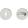 Paire rosace porte 12 1735 Alu.0105 -7mm R-WC rd.FSB