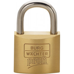 Cadenas cylindrique NIRO 116 60 Corps verrou-B.60mm laiton (Par 5)