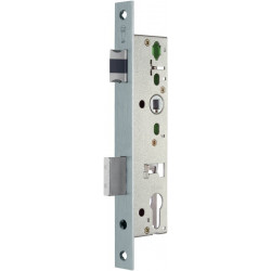 Serrure à mortaise à cadre tubulaire Panic D DIN droite auswärts 24/245/40/92/9mm Kl 3 carré SSF
