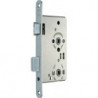 Serrure à mortaise .BAD 20/ 55/78/8mm DIN Gauche argenté rd Kl 3 Zinc coulé sous pression SSF