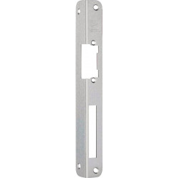 Gâche serrure .324 S.3mm acier galva DIN Droite ASSA ABLOY