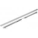 Glissière pour GSR/V pour TS 93 B argent Côté charnière DORMAKABA