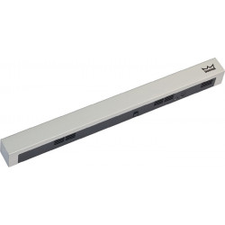 Centrale de détection de fumée RMZ Contur Design support linteau argenté DORMAKABA
