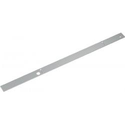 Plaque de montage adaptée au rail coulissant G-EMR argenté H.40mm DORMAKABA