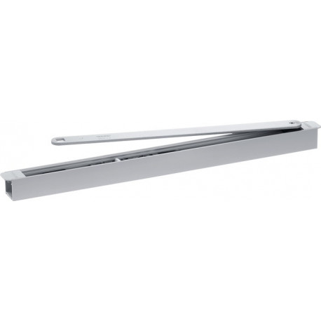Rail de guidage Boxer E pour ferme-porte Boxer argent avec levier électromécanique GEZE