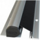 Profil de protection Rollo NR-25 L.1925mm BG blanc Rollo noir ATHMER