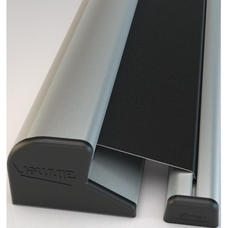 Profil de protection Rollo NR-30 L.1925mm BG argent Rollo noir ATHMER