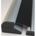 Profil de protection Rollo NR-30 L.1925mm BG argent Rollo noir ATHMER