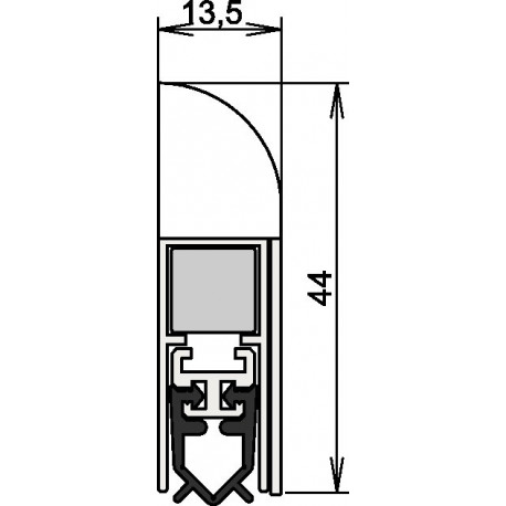 Joint de porte Wind-Ex 1-311 1-s.L.1110mm HLT ATHMER