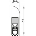 Joint de porte Wind-Ex 1-310 1-s.L.735mm Alu anodisé.HLT ATHMER