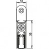 Joint de porte Doppeldicht® M-12/35 1-392 1-s.L.1083mm aluminium, anodisé argent ATHMER