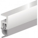 Rail d'étanchéité PTS-AR longueur 2100 mm largeur 5 mm plastique marron clair avec lèvre PVC souple ELLEN