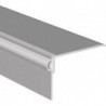 Rail de rénovation ARP longueur 1800 mm largeur 45 mm aluminium anodisé argent