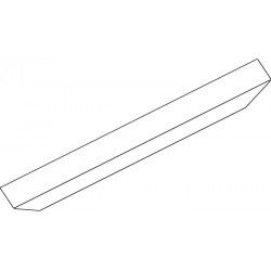 Profil OL 90 argent L.2000mm GEZE