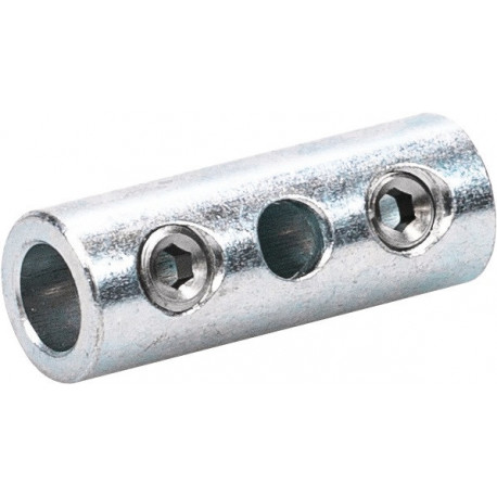 Accouplement de tige adapté pour timon de 8 mm, surface galvanisée GEZE