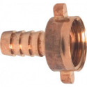 Raccord à visser pour tuyau 2/3 laiton taille du tuyau 13 mm filetage intérieur 3/4 po. MEGA (Par 10)