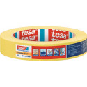 Crêpe de précision 4334 lisse jaune longueur 50 m largeur 19 mm rouleau TESA (Par 8)