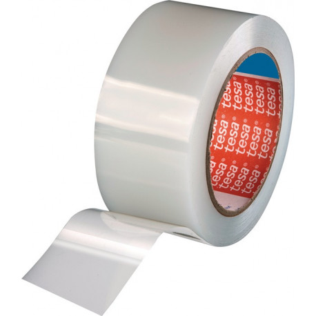 Bande de réparation de film tesaband 4668 transparent longueur 33 m largeur 50 mm très robuste rouleau TESA (Par 18)