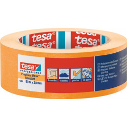 Crêpe de précision 4344 Standard lisse beige clair longueur 50 m largeur 38 mm r (Par 4)