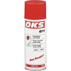 Dégrippant à MoS2 611 400 ml avec MoS2 bombe aérosol OKS (Par 12)