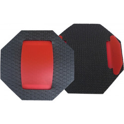 Protection des arêtes BLACK-CAT Panther L. 15 cm l. 15 cm épaisseur 4,5 mm WADO