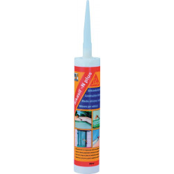 Enduit d’étanchéité en silicone SIKASIL N plus gris 300 ml cartouche SIKA (Par 12)