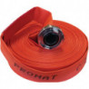 Tuyau pour bâtiment/industrie D. intérieur 102 mm longueur 20 m orange fluo roul
