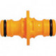 Coupleur double universel plastique HOZELOCK