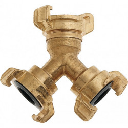 Dérivation GEKA plus laiton taille du tuyau 9,5-38 mm KARASTO