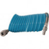 Set de tuyaux spiralés D. intérieur 10 mm D. ext. 12 mm longueur 5 m raccord DN