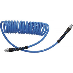 Set de tuyaux spiralés D. intérieur 65 mm D. ext. 10 mm longueur 75 m G 1/4 po