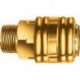 Raccord rapide DN 72 filetage ext. laiton filetage G 3/8 1666 mm EWO (Par 10)