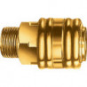 Raccord rapide DN 72 filetage ext. laiton filetage G 1/2 2095 mm EWO (Par 10)