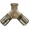 Tableau de distribution filetage G 1/2 po./19,17 mm DN 7,2, filetage int., 2 accouplements EWO