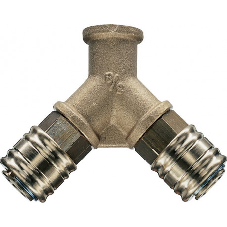 Tableau de distribution filetage G 3/8 po./1539 mm DN 72 filetage int. 2 acc