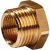 Mamelon de réduction laiton filetage extérieur G 1/4 po. filetage intérieur G 1/ (Par 10)