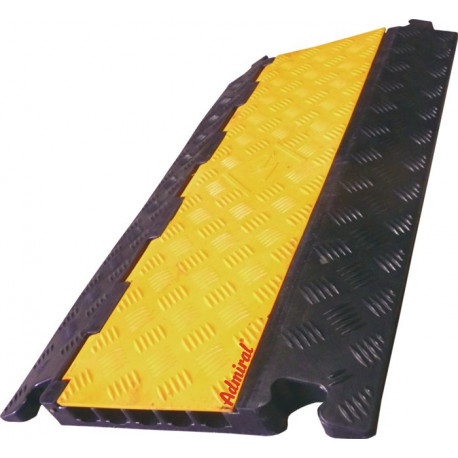 Canal de tuyaux et goulotte de câblage AdmiÂ®Canal 698-019-5 L900xl500xH50 mm caoutchouc 5 unités de 34 mm pièce ADMIRAL