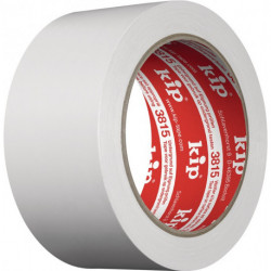 Ruban protecteur en PVC 3815 blanc longueur 33 m largeur 50 mm rouleau KIP (Par 6)