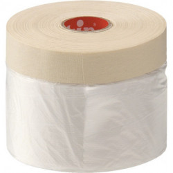 Masque en crèpe fin 332-qualité professionnelle longueur 33 m largeur 1100 mm ro (Par 5)