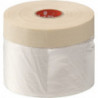 Masque en crèpe fin 332-qualité professionnelle longueur 33 m largeur 1100 mm ro (Par 5)