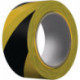 Ruban de signalisation Extra 339 PVC noir/jaune longueur 33 m largeur 50 mm roul